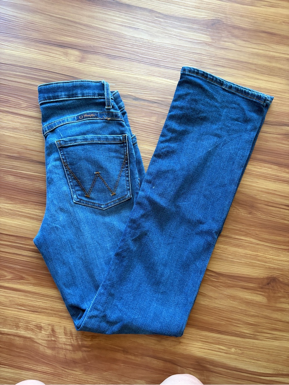 Wrangler Women's Dark Blue Boot Cut Jeans